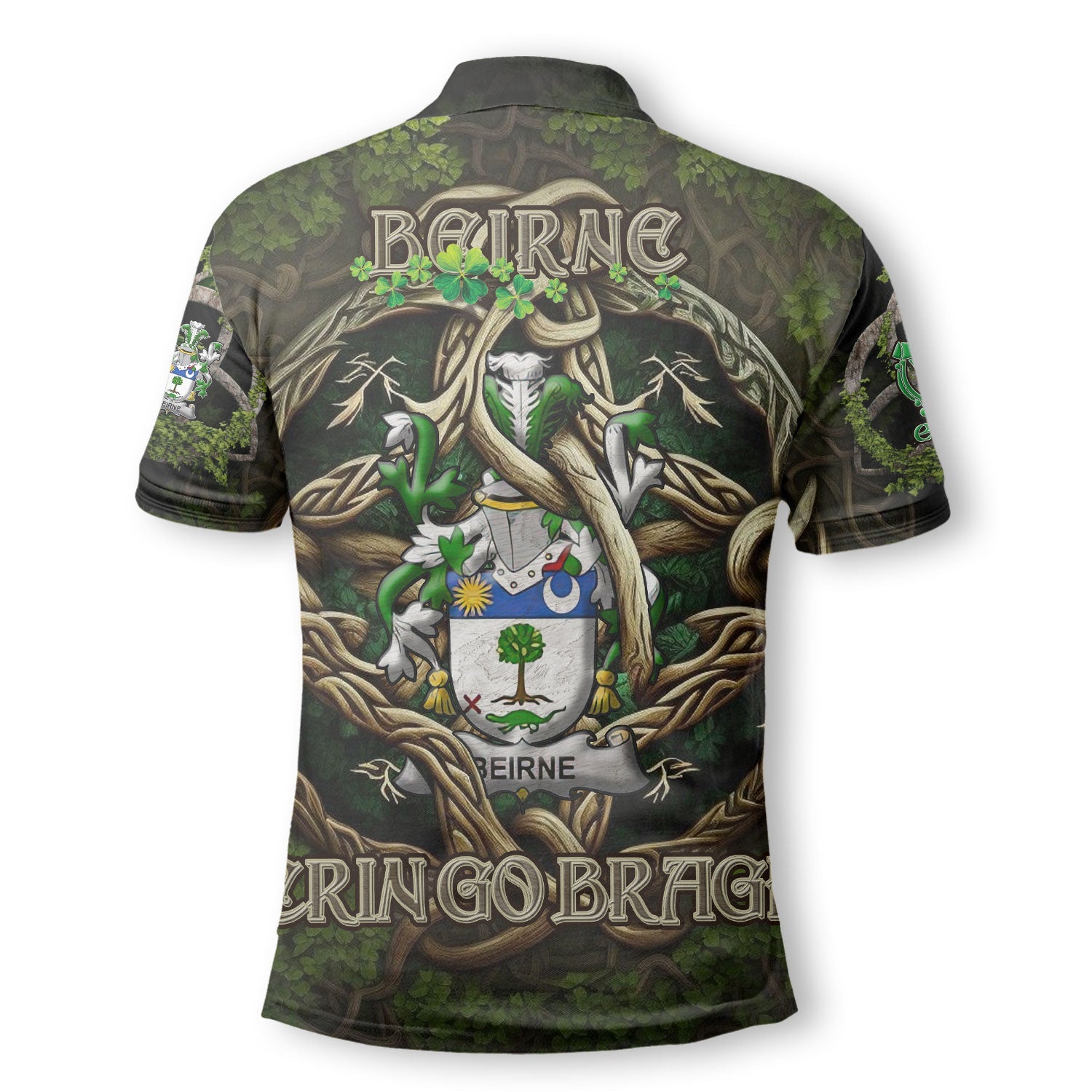 Beirne or O Beirne Polo Shirts Ireland Is My Root Style