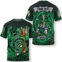 Beirne or O Beirne T-Shirts The Green Dragon Of Ireland Style