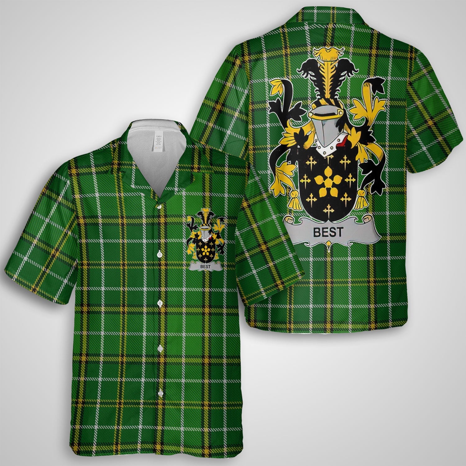 Best Hawaiian Shirts Crest And National Plaid Style