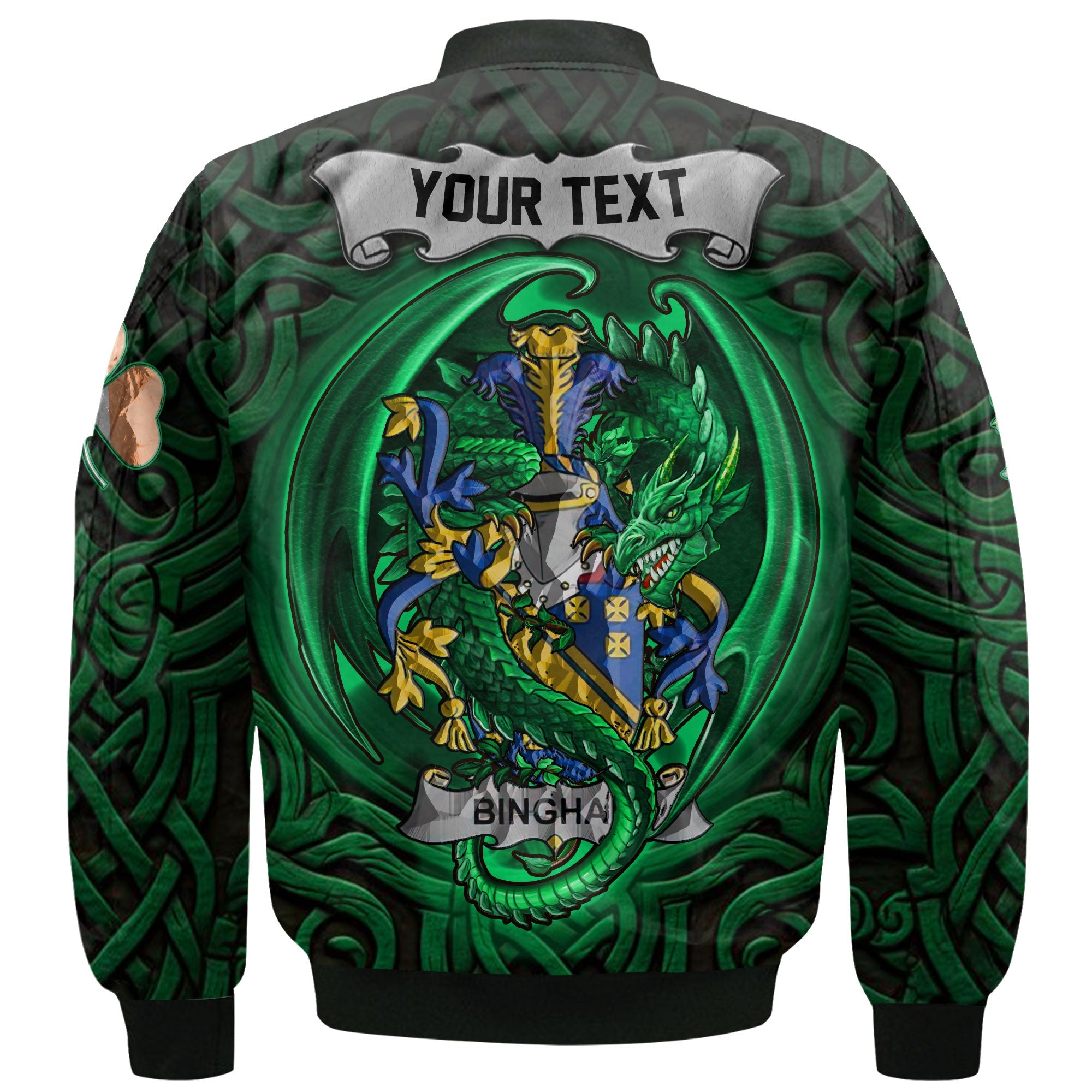 Bingham Bomber Jackets The Green Dragon Of Ireland Style