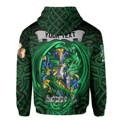 Bingham Hoodies The Green Dragon Of Ireland Style