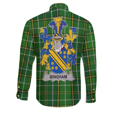 Bingham Long Sleeve Button Shirts Crest And National Plaid Style