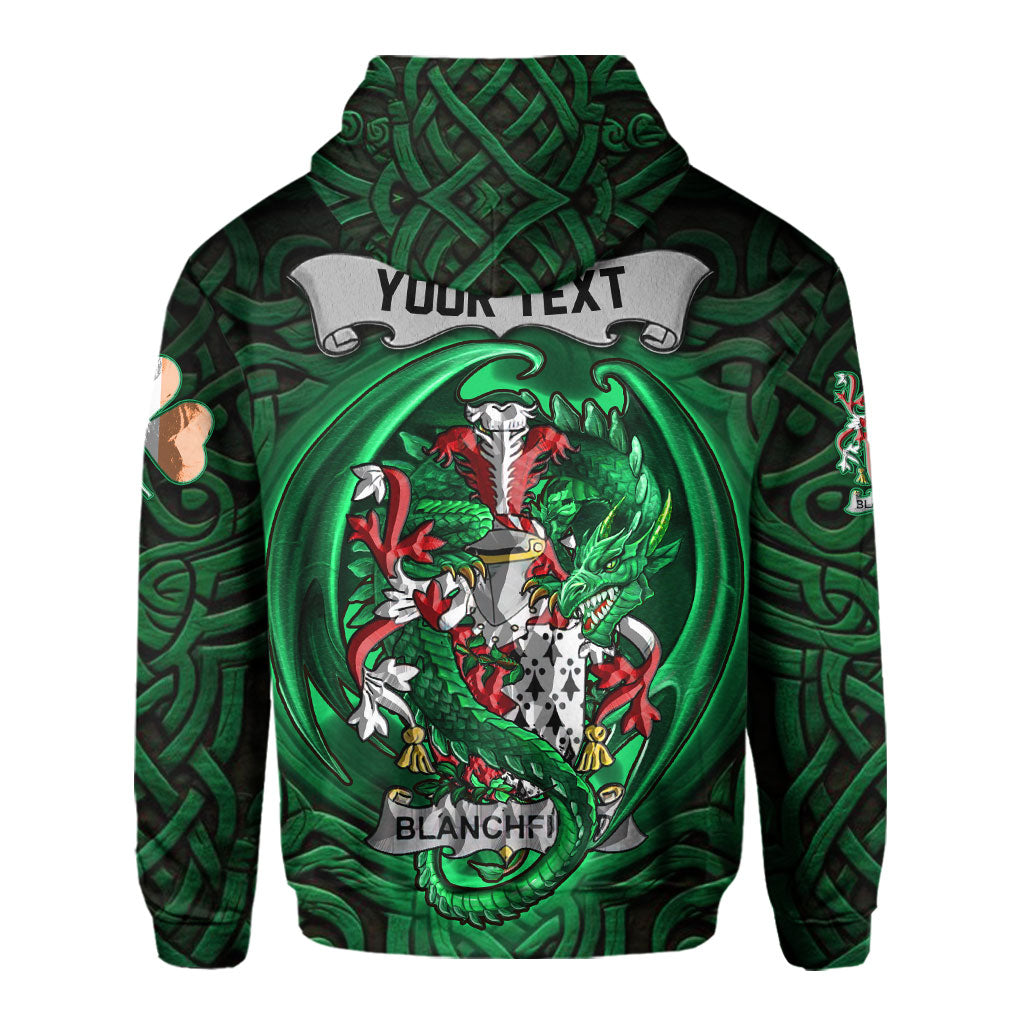 Blanchfield Hoodies The Green Dragon Of Ireland Style