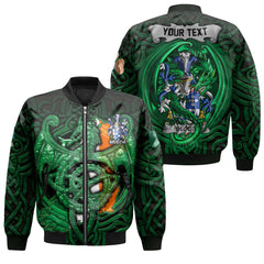 Blood Bomber Jackets The Green Dragon Of Ireland Style