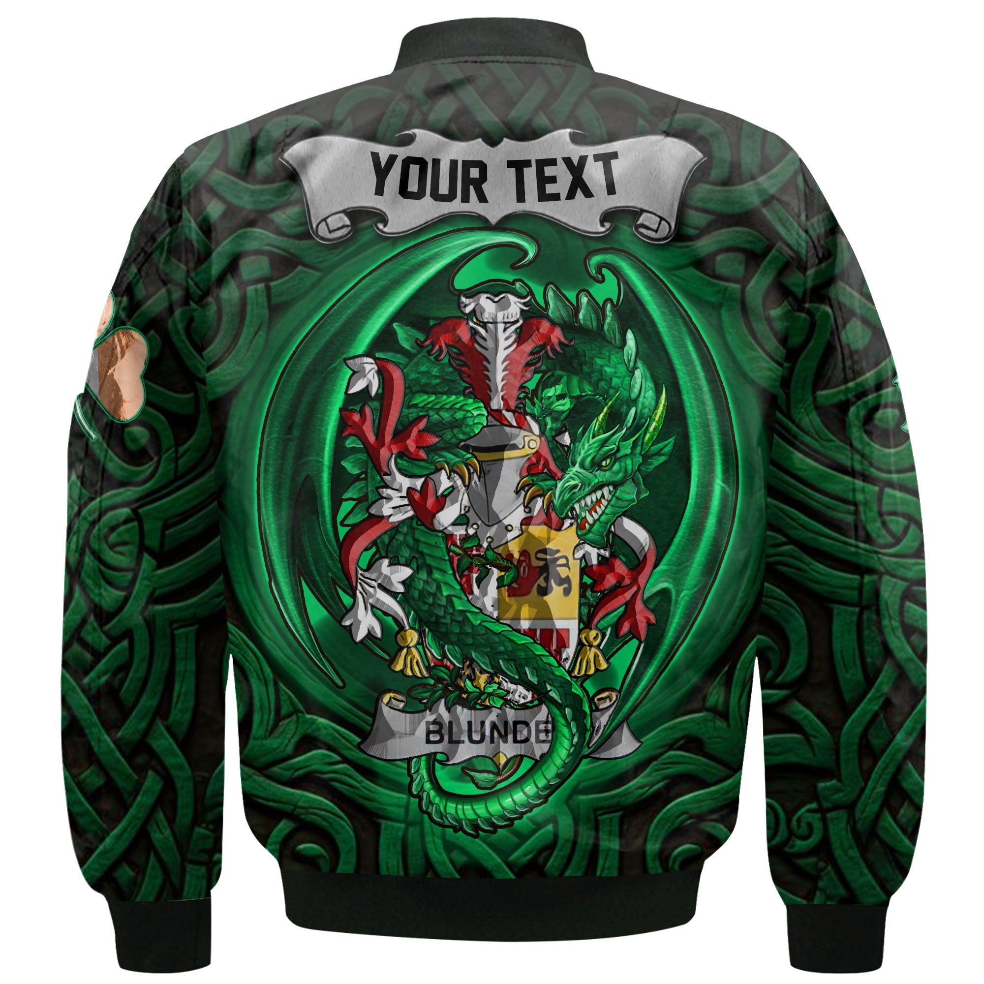 Blunden Bomber Jackets The Green Dragon Of Ireland Style