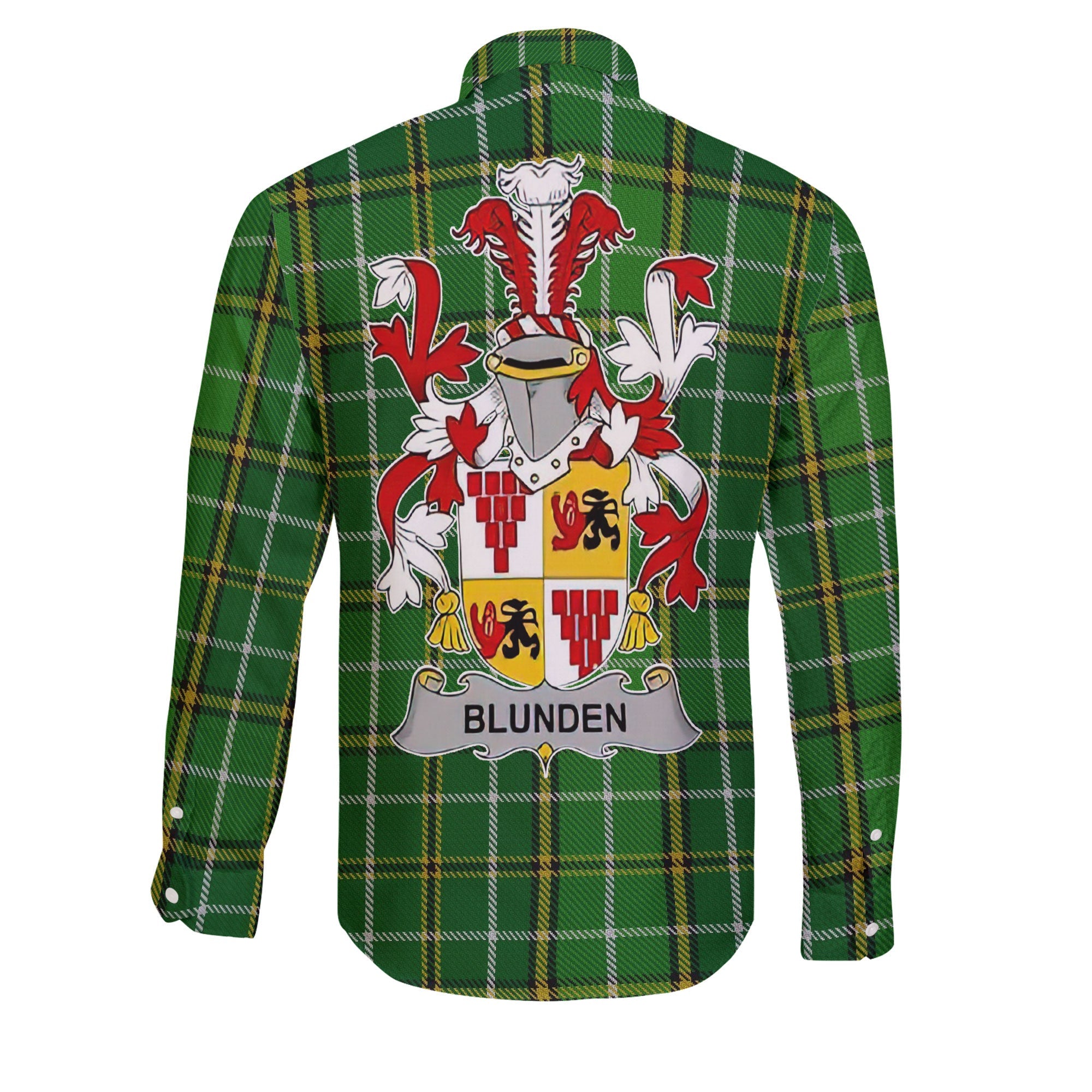 Blunden Long Sleeve Button Shirts Crest And National Plaid Style