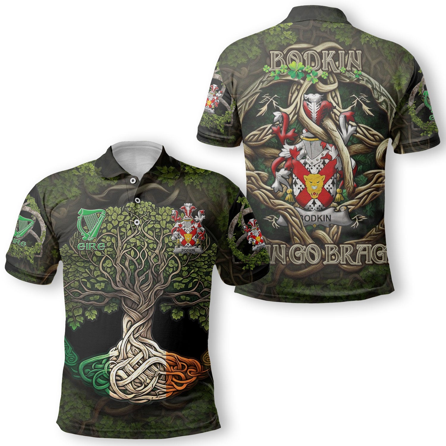 Bodkin Polo Shirts Ireland Is My Root Style