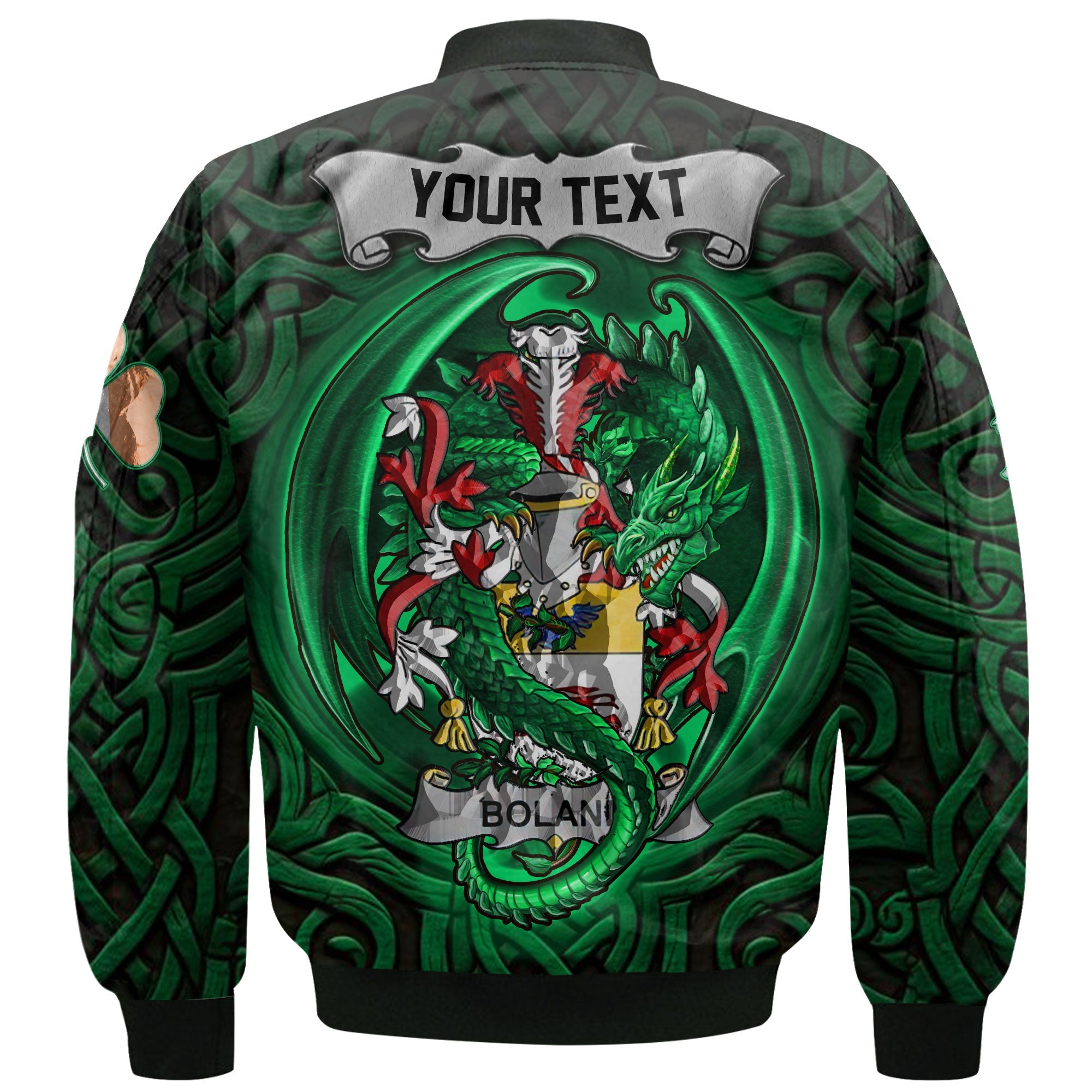 Boland or O Boland Bomber Jackets The Green Dragon Of Ireland Style