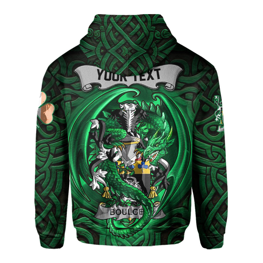 Boulger or O Bolger Hoodies The Green Dragon Of Ireland Style