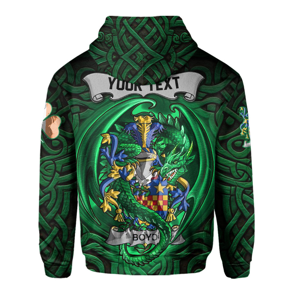 Boyd of Danson Hoodies The Green Dragon Of Ireland Style