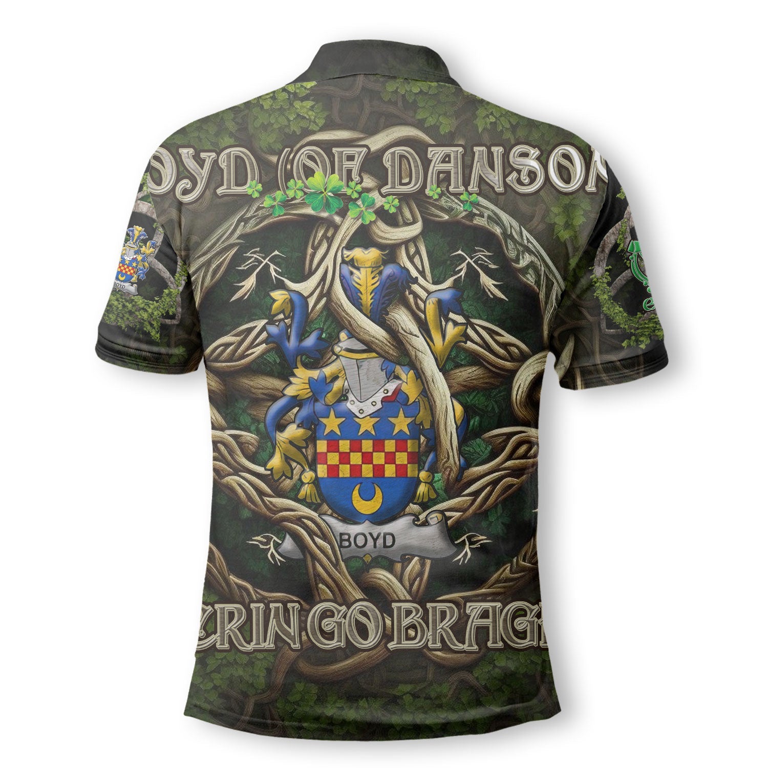 Boyd of Danson Polo Shirts Ireland Is My Root Style