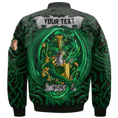 Boyle or O Boyle Bomber Jackets The Green Dragon Of Ireland Style