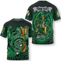 Boyle or O Boyle T-Shirts The Green Dragon Of Ireland Style