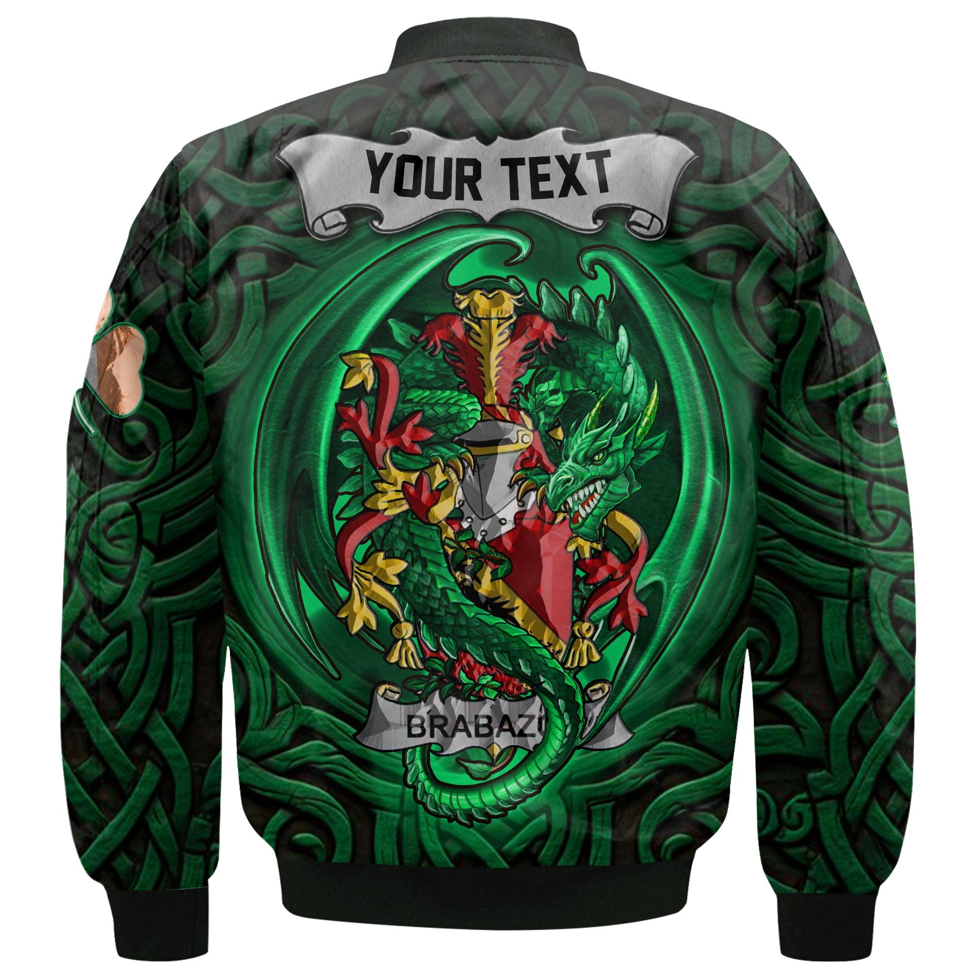 Brabazon Bomber Jackets The Green Dragon Of Ireland Style