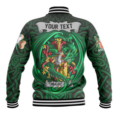 Branigan or O Branagan Baseball Jackets The Green Dragon Of Ireland Style