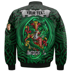 Brennan or O Brennan Bomber Jackets The Green Dragon Of Ireland Style