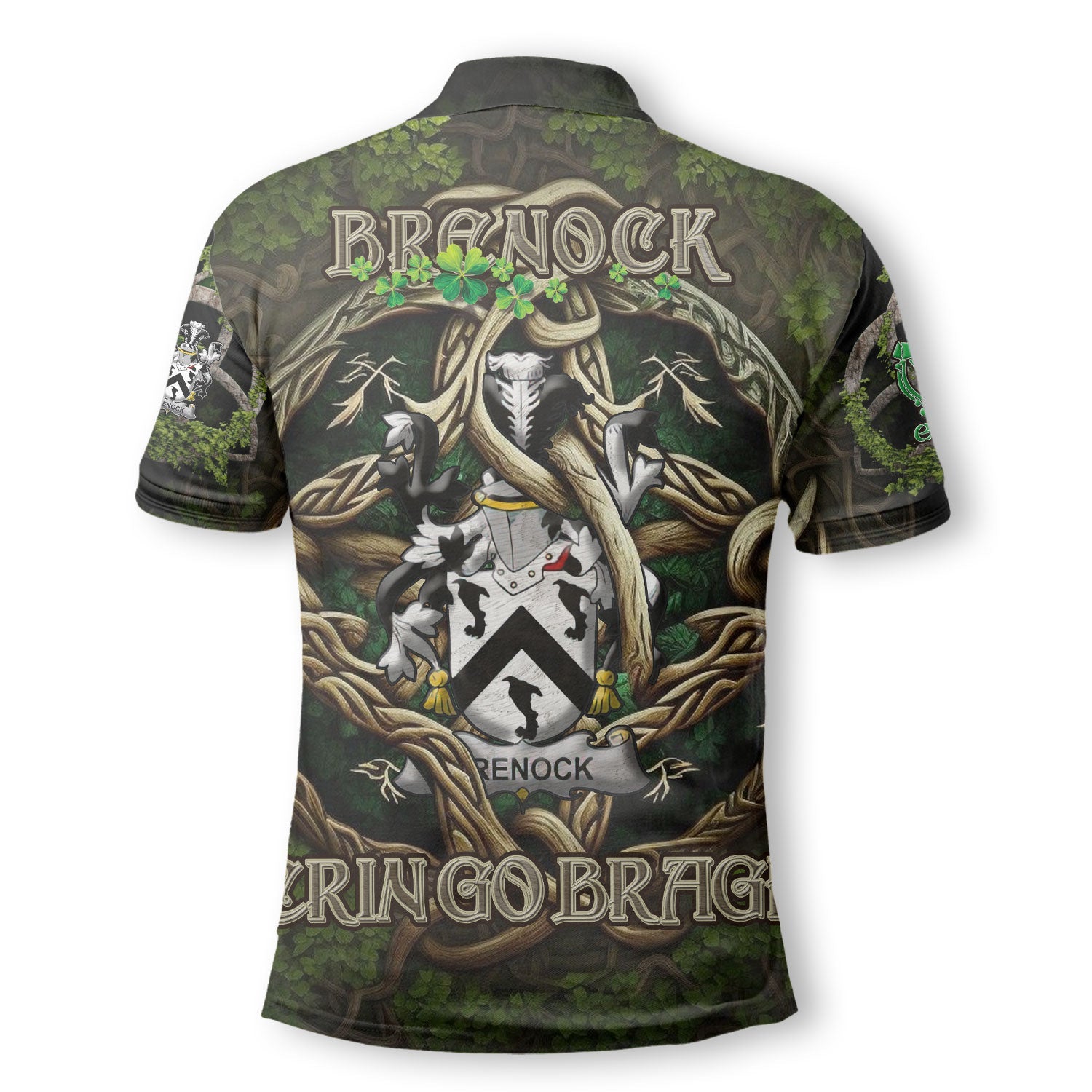 Brenock Polo Shirts Ireland Is My Root Style