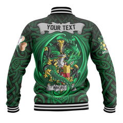 Brooke Baseball Jackets The Green Dragon Of Ireland Style