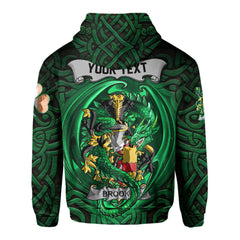 Brooke Hoodies The Green Dragon Of Ireland Style