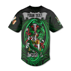 Bryne or Brinn Baseball Jerseys The Green Dragon Of Ireland Style