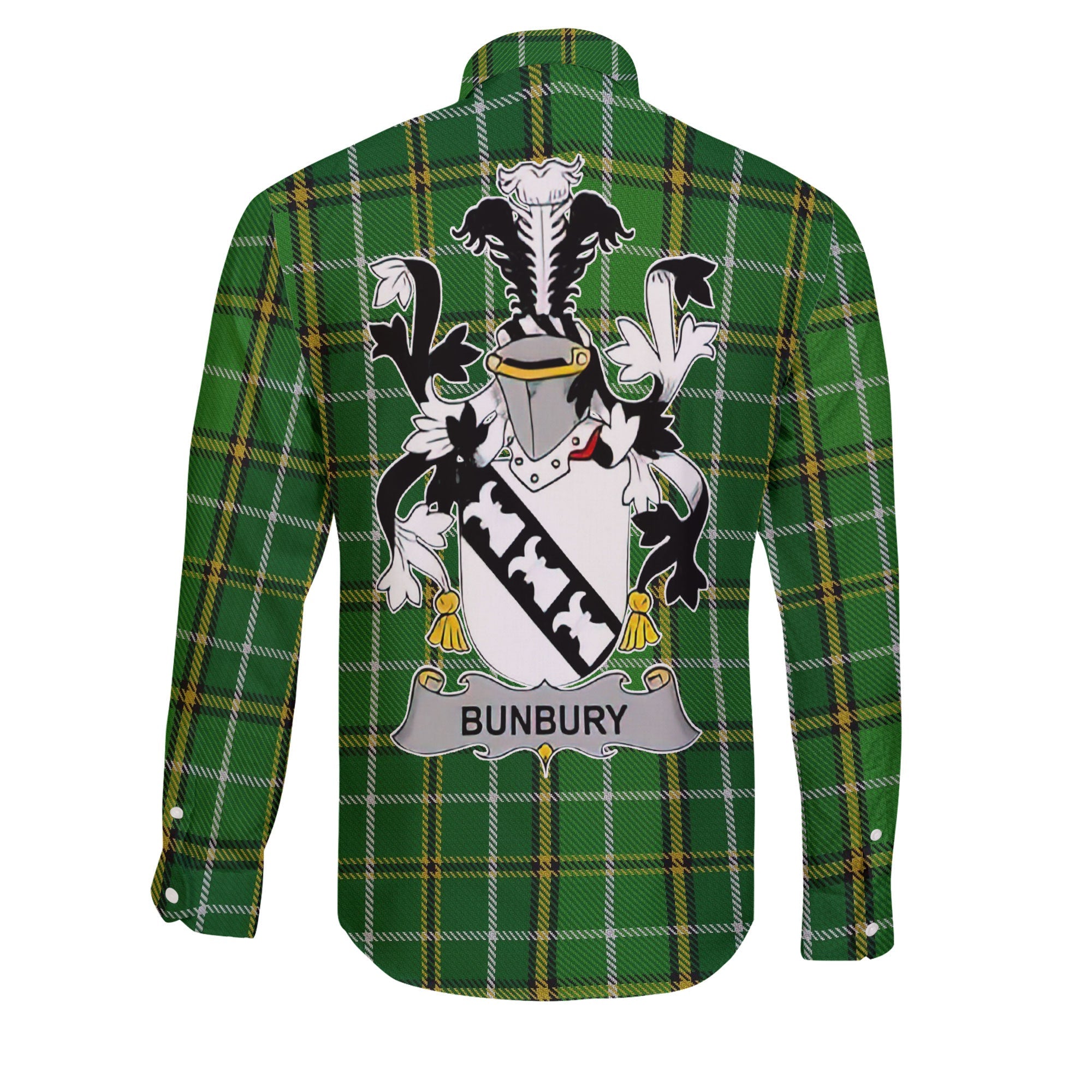 Bunbury Long Sleeve Button Shirts Crest And National Plaid Style