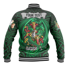 Burroughs Baseball Jackets The Green Dragon Of Ireland Style