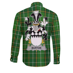 Burton Long Sleeve Button Shirts Crest And National Plaid Style
