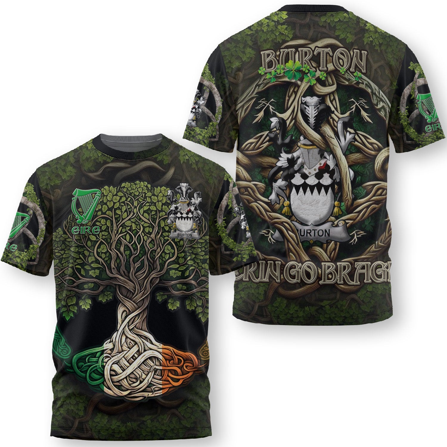 Burton T-Shirts Ireland Is My Root Style