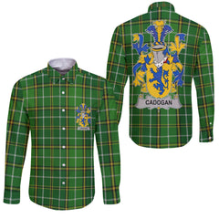 Cadogan Long Sleeve Button Shirts Crest And National Plaid Style