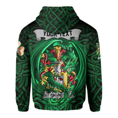 Cairnes Hoodies The Green Dragon Of Ireland Style