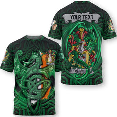 Cairnes T-Shirts The Green Dragon Of Ireland Style