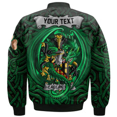 Callander Bomber Jackets The Green Dragon Of Ireland Style