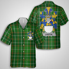 Canton Hawaiian Shirts Crest And National Plaid Style