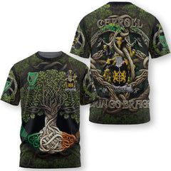 Carroll or O Carroll T-Shirts Ireland Is My Root Style