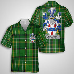 Chaloner Hawaiian Shirts Crest And National Plaid Style