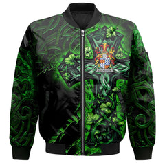 Chichester Bomber Jackets Celtic Cross And Dragon Style