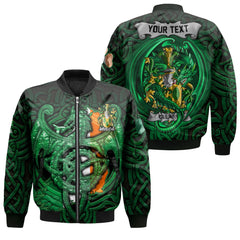 Cleary or O Clery Bomber Jackets The Green Dragon Of Ireland Style