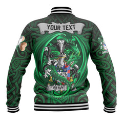 Clinton Baseball Jackets The Green Dragon Of Ireland Style