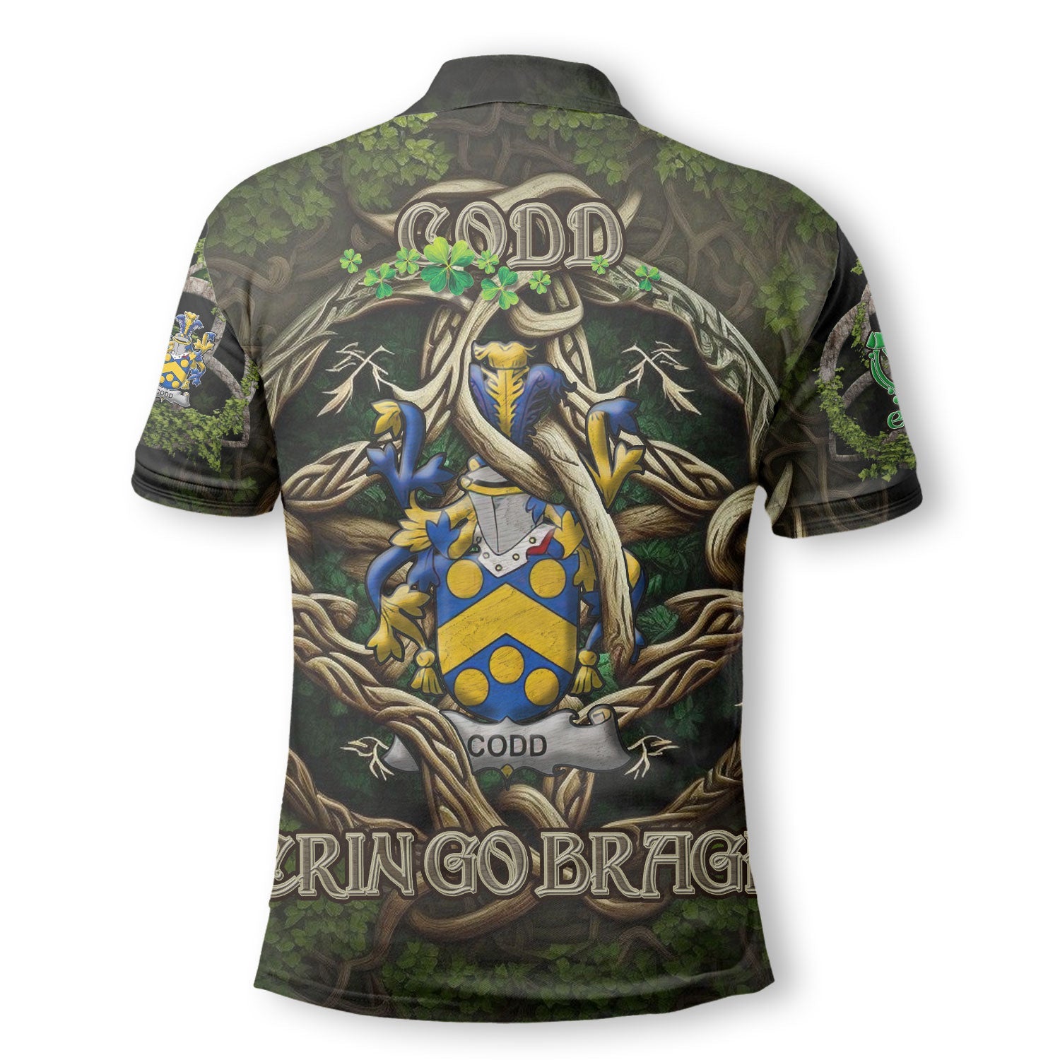 Codd Polo Shirts Ireland Is My Root Style