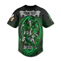 Colinson Baseball Jerseys The Green Dragon Of Ireland Style