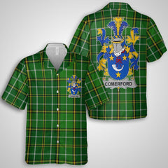 Comerford Hawaiian Shirts Crest And National Plaid Style