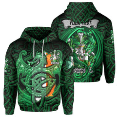 Connell or O Connell Hoodies The Green Dragon Of Ireland Style