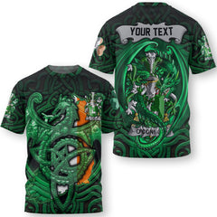 Connor or O Connor Corcomroe T-Shirts The Green Dragon Of Ireland Style