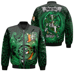 Connor or O Connor Faly Bomber Jackets The Green Dragon Of Ireland Style