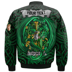 Connor or O Connor Kerry Bomber Jackets The Green Dragon Of Ireland Style