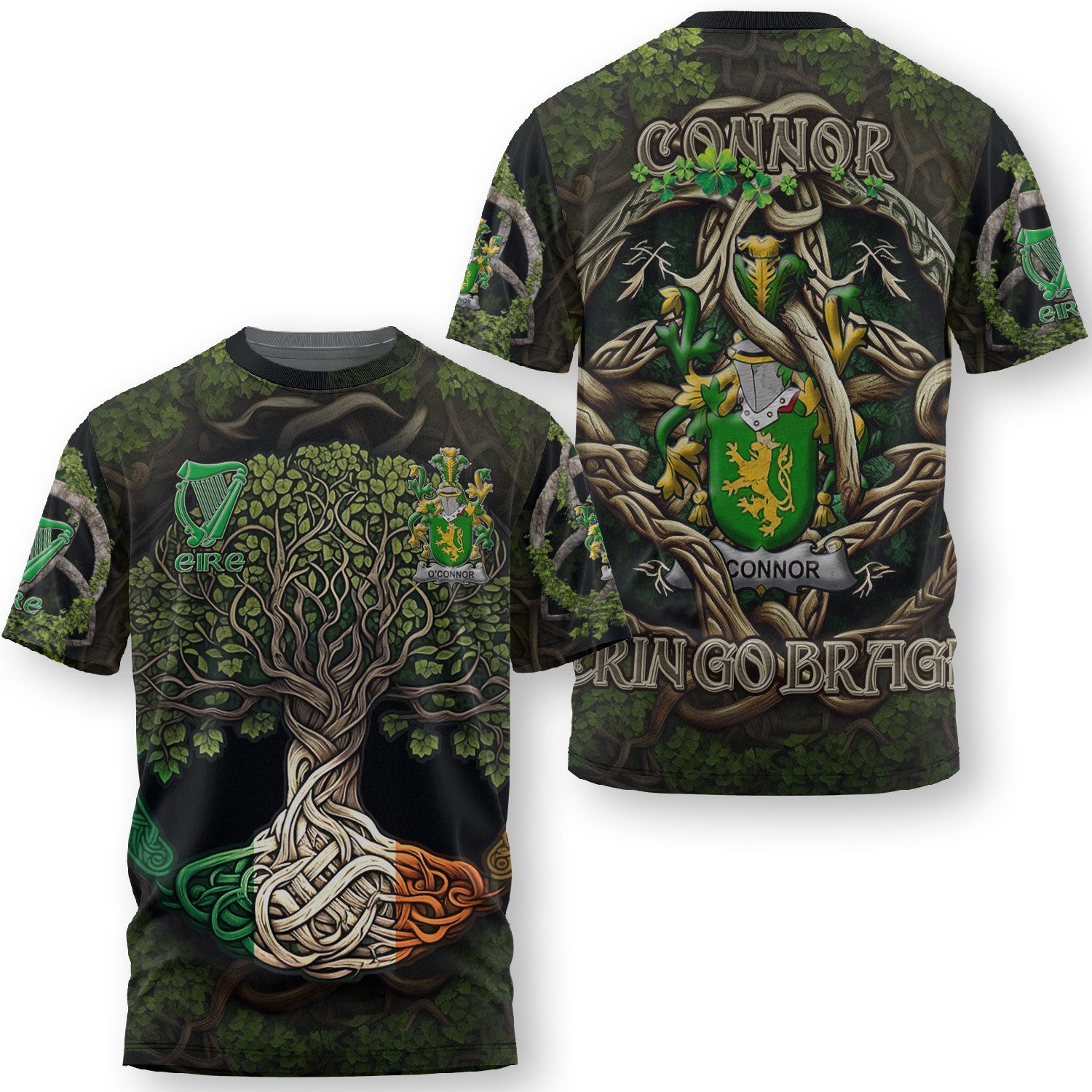 Connor or O Connor Kerry T-Shirts Ireland Is My Root Style