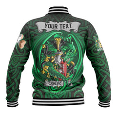 Considine or McConsidine Baseball Jackets The Green Dragon Of Ireland Style