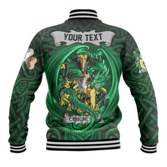 Cosgrove or O Cosgrave Baseball Jackets The Green Dragon Of Ireland Style