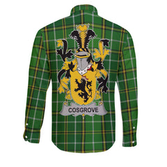 Cosgrove or O Cosgrave Long Sleeve Button Shirts Crest And National Plaid Style