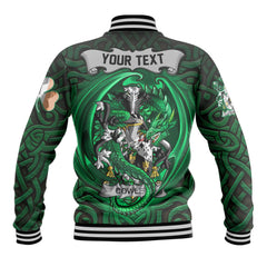 Cowley or Cooley Baseball Jackets The Green Dragon Of Ireland Style